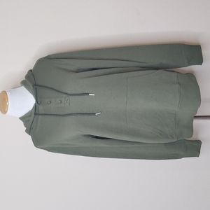 Goodfellow & Co Green Hooded Sweatshirt Size Medium